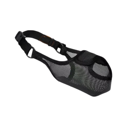 Breathable Dog Muzzle – Prevent Biting, Barking & Eating - BestPawShop79914292 - black - xs